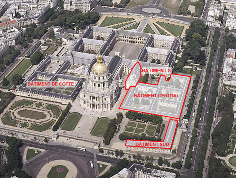 Carta - Reichen et Robert Associés - RRA_1273HIN_Invalides_VUE AERIENNE+REPERAGE BATIMENT-01.jpg