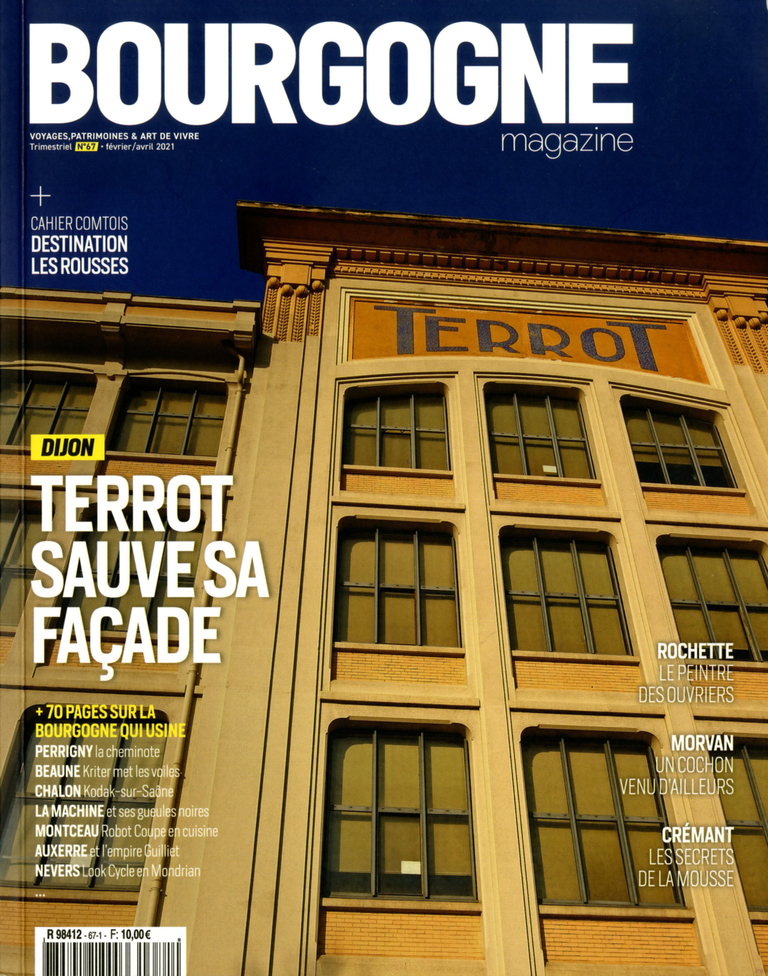 Baaum - TERROT SAUVE SA FACADE - BOURGOGNE MAGAZINE n°67 Mars 2021 