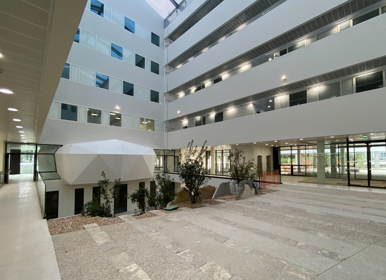 Baaum - Fin de chantier du pôle Chimie Balard - Recherche à Montpellier