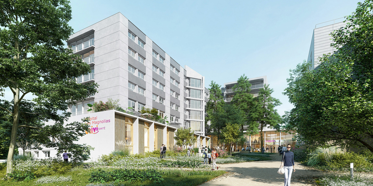 Baaum - Lauréat du concours de l'hôpital "Les Magnolias" Schéma Directeur Immobilier