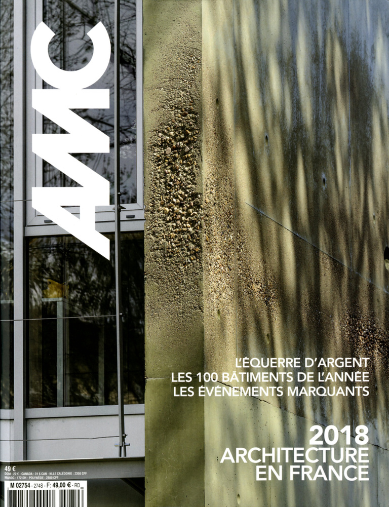 Carta - Reichen et Robert Associés - AMC - Annuel 2018 - Propos de Bernard Reichen et présentation du Campus de Sciences Po à Reims, l'un des 100 bâtiments de l’année 