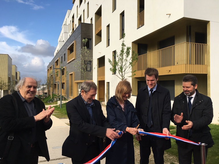 Carta - Reichen et Robert Associés - Inauguration de la résidence Soléos - ZAC de l’Horloge à Romainville