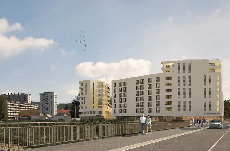 Carta - Reichen et Robert Associés - Eco-Quartier Vauban Ilot 2