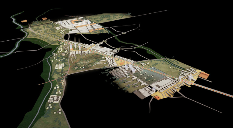 Carta - Reichen et Robert Associates - Eco cité de la Route de la mer