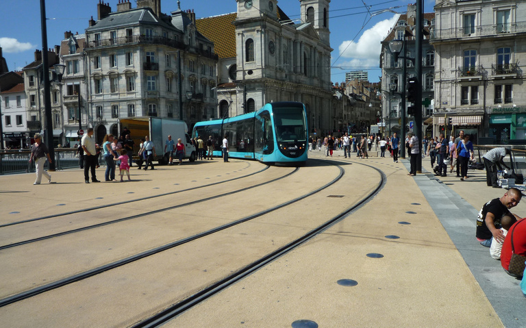 Carta - Reichen et Robert Associés - Tramway de l'agglomération Bisontine