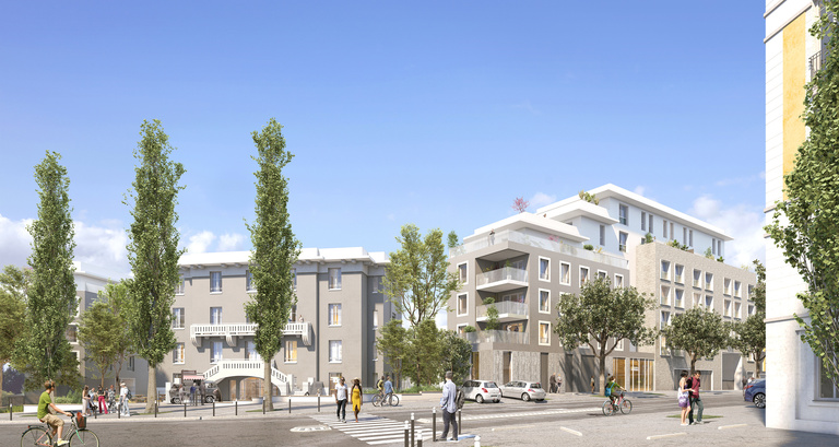 Carta - Reichen et Robert Associates - Logements Cour Monselet