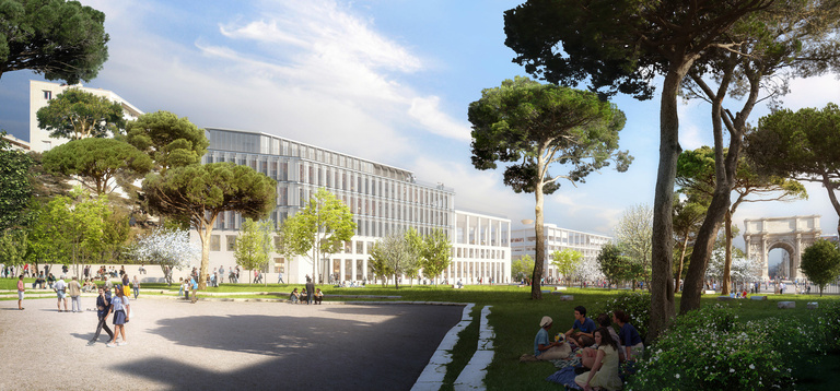 Carta - Reichen et Robert Associés - Bâtiment Newton Saint-Charles