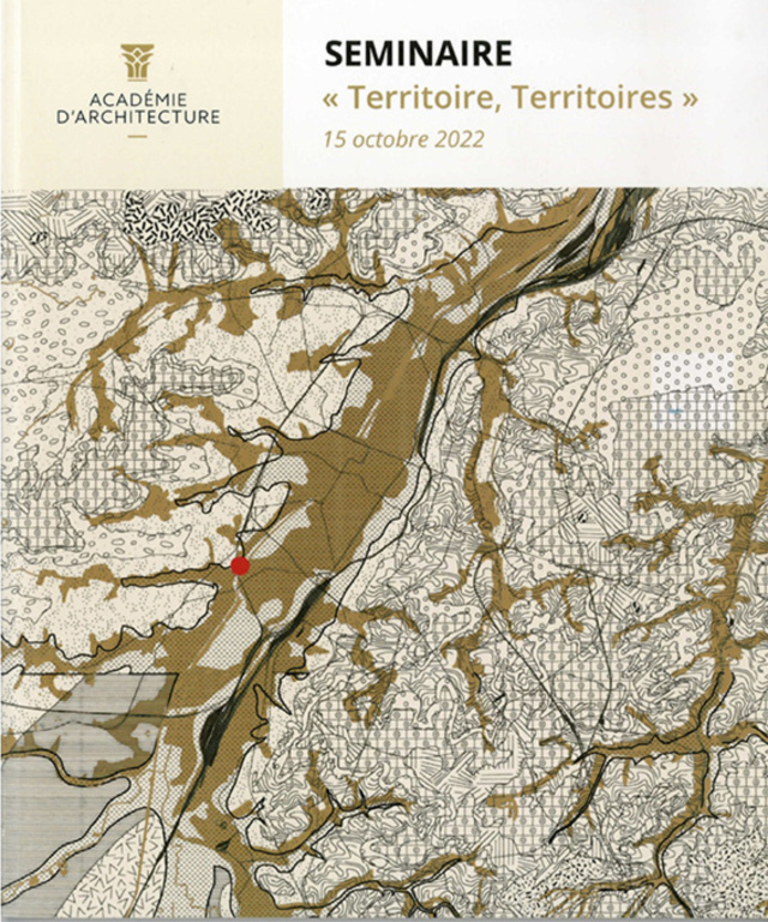 Baaum - Séminaire "Territoire, Territoires", de l'Académie d'Architecture 